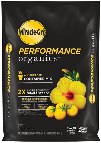 Miracle-Gro 45616300 Container Potting Mix, 16 qt