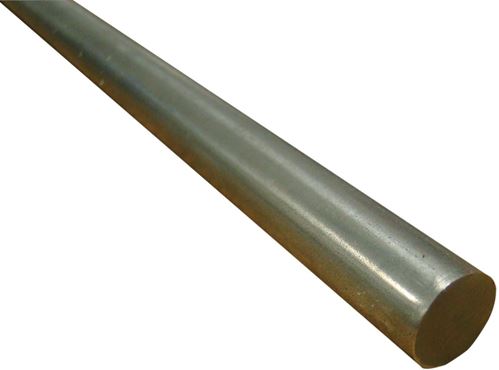 K & S 87131 Decorative Metal Rod, 1/16 in Dia, 12 in L, Stainless Steel