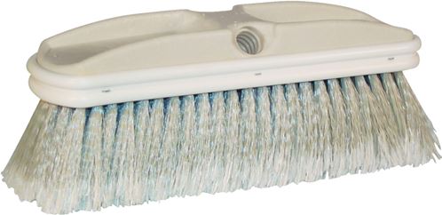 DQB 11713 Washing Brush, 2-1/2 in L Trim, 9 in OAL, Synthetic Trim, Poly Handle