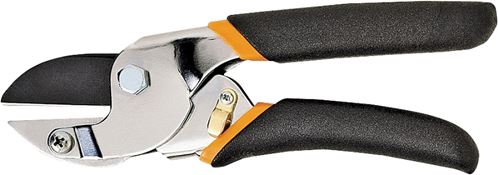 Fiskars 9110 Pruner, 5/8 in Cutting Capacity, Steel Blade, Anvil Blade, Comfort-Grip Handle, 8-1/2 in OAL