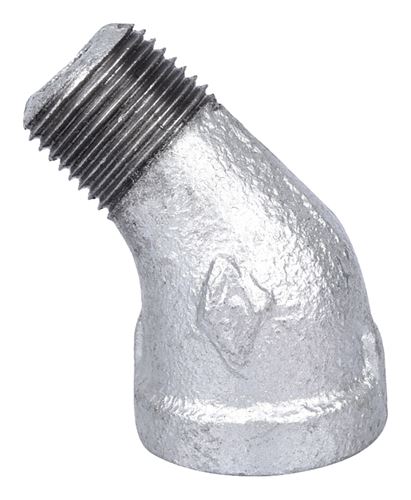 ProSource PPG121-10 Street Pipe Elbow, 3/8 in, Threaded x NPT, 45 deg Angle, SCH 40 Schedule, 300 psi Pressure