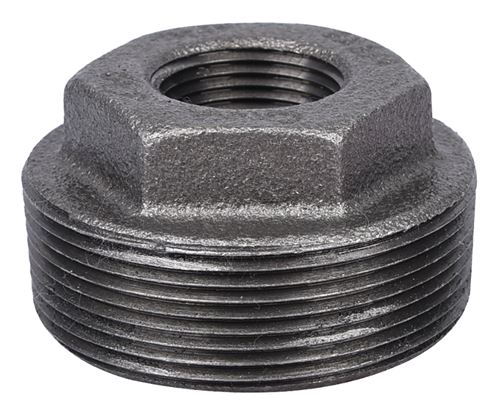 Prosource B241 50X20 Pipe Bushing, 2 x 3/4 in, MIP x FIP, Malleable Iron, SCH 40 Schedule, 300 psi Pressure