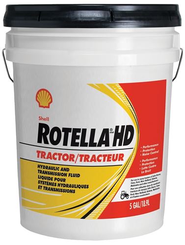 Shell Rotella 550039811 Heavy-Duty Tractor Fluid, 10W-30, 5 gal Pail