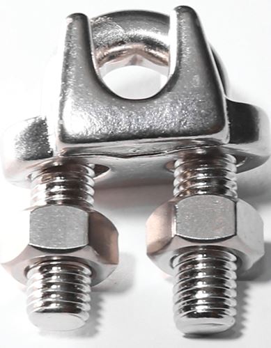 BARON 260S-3/8 Wire Rope Clip, Stainless Steel