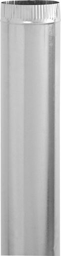 Imperial GV0385 Round Pipe, 6 in Dia, 30 in L, 30 Gauge, Steel, Pack of 10