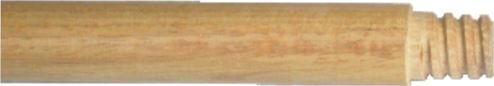 Birdwell 533-12 Broom Handle, 15/16 in Dia, 60 in L, Threaded, Hardwood