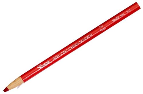 Sanford 02059-SH China Marker, Red, Pack of 12