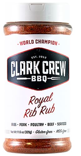 Clark Crew BBQ CL00312 BBQ Royal Rib Rub, 11.6 oz