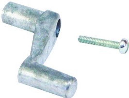 US Hardware WP-8889C Window Crank with Bolt, Zinc, Mill, 1/CD