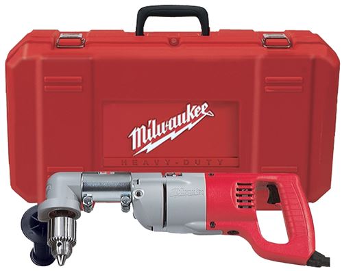 Milwaukee 3107-6 Drill Kit, 7 A, 1/2 in Chuck, Keyed Chuck, 8 ft L Cord