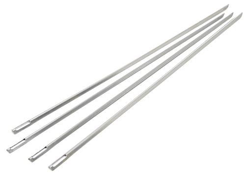 GrillPro 46074 Grill Skewer, 15 in OAL, Pack of 12