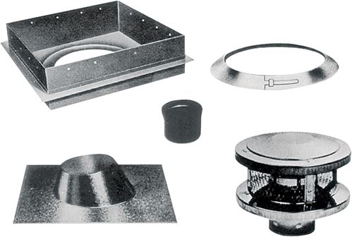 AmeriVent 6HS-RKS Chimney Kit, Stainless Steel