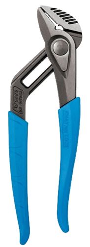 CHANNELLOCK SpeedGrip Series 430X Tongue and Groove Plier, 10 in OAL, 2 in Jaw, Non-Slip Adjustment, Blue Handle