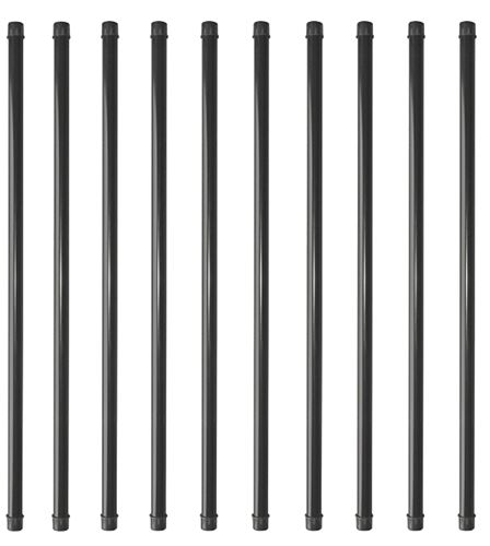 BALUSTER RND STL BLK 26X3/4IN