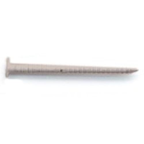 Maze AT3-1-1/4-1177-BRN Trim Nail, Hand Drive, 1-1/4 in L, Aluminum, Flat Head, Smooth Shank, Brown, 1 lb