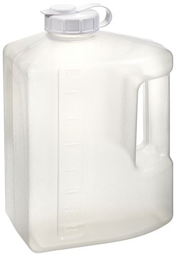 Arrow Plastic 154 15405 Refrigerator Bottle, 1 gal Capacity, Pack of 4