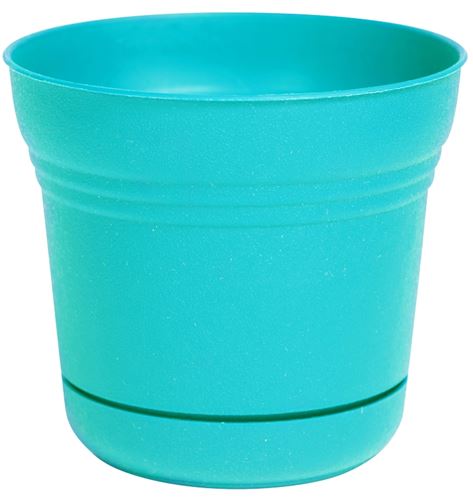 Bloem SP0527 Planter, 4-1/2 in H, 5 in W, Bell, Plastic, Calypso, Matte, Pack of 12