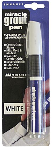 Miracle Sealants GRTPENWHT6 Grout Pen, Non-Toxic, White