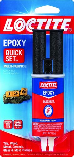 Loctite 1395391 Epoxy Resin, Liquid, 0.85 oz Syringe