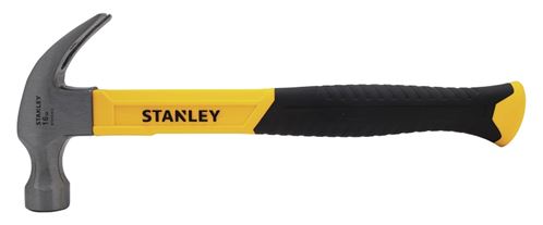 Stanley STHT51512 Nailing Hammer, 16 oz Head, Curved Claw Head, Steel Head, 13 in OAL