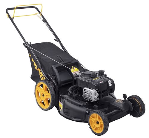 Poulan Pro PM22Y625RH Lawn Mower, 150 cc Engine Displacement, Gasoline, 22 in W Cutting, 1-Blade, Pull Start