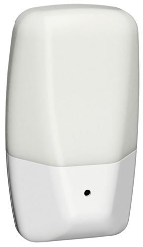 AmerTac Aria Series NL-ARIA-F Curve Night Light, 120 V, 0.3 W, LED Lamp, Warm White Light, 1 Lumens, 3000 K Color Temp