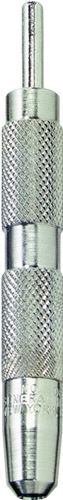 General Jiffy Series 806 Self-Center Punch, 3/8 in Tip, 2-1/2 in L, Steel