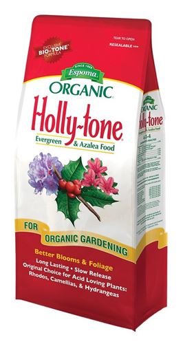 Espoma Holly-tone HT8 Organic Plant Food, 8 lb, Bag, Granular, 4-3-4 N-P-K Ratio
