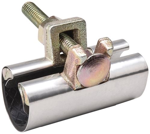 B & K 160-607 1-Bolt Pipe Repair Clamp, Stainless Steel