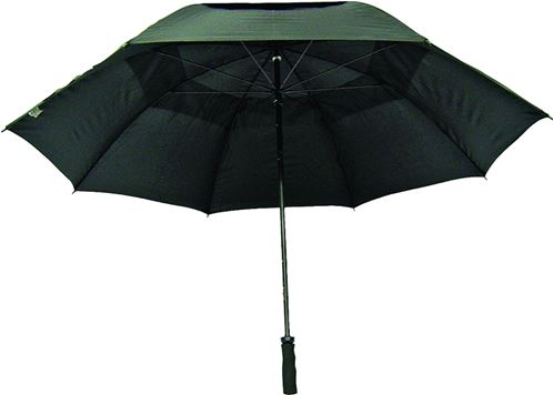 Diamondback Golf Umbrella, Nylon Fabric, Black Fabric, 29 in