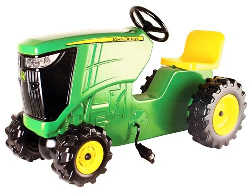 John Deere Toys 46394 Pedal Tractor, Plastic, Green