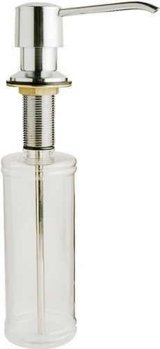 Plumb Pak PP480-1 Soap Lotion Dispenser, 10 oz Capacity, Polished Chrome