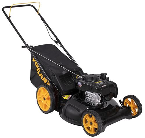 Poulan Pro PM21N625RH Lawn Mower, 150 cc Engine Displacement, Gasoline, 21 in W Cutting, 1-Blade, Pull Start