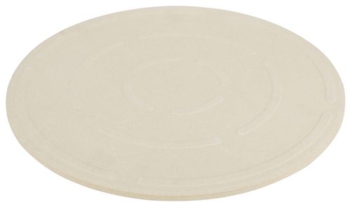 Omaha BBQ-37239 Pizza Stone, 15 in L, Cordierite, Beige, Pack of 4