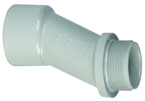 Carlon E995GR Meter Offset Socket x Thread, 4.23 in L, PVC, Black