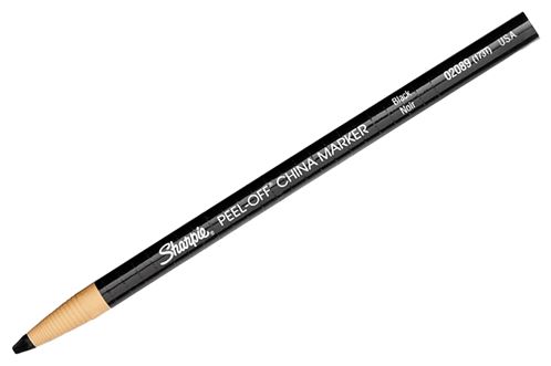 Sanford 02089-SH China Marker, Black, Pack of 12