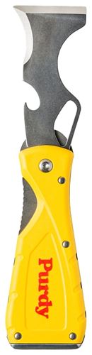 Purdy 140900600 Folding Multi-Tool, Rubber/Stainless Steel, Yellow
