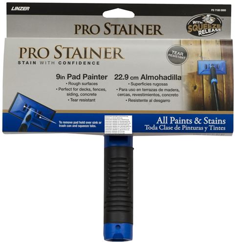 Linzer PD7100-9 Pad Painter, 9 in L Pad, Pack of 2
