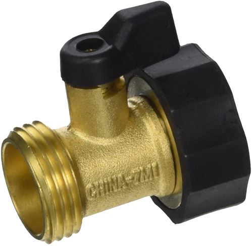 Gilmour 803004-1001 Shut-Off Valve, 1 -Port/Way, Brass Body