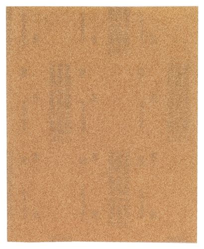 Norton 07660701580 Sanding Sheet, 11 in L, 9 in W, Fine, 180 Grit, Garnet Abrasive, Paper Backing