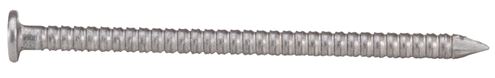 ProFIT 0246158S Deck Nail, 8D, 2-1/2 in L, 316 Stainless Steel, Ring Shank, 1 lb