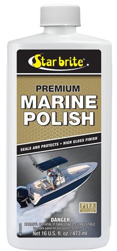 Star brite 857 Series 085716PW Marine Polish, Liquid, Coconut, 16 oz Bottle