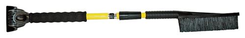 SubZero 13059 Ice Chisel Telescopic Snow Brush, 42 in OAL, Steel Handle