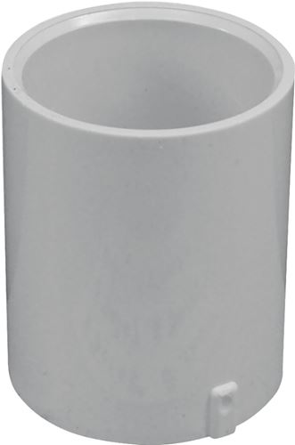 IPEX 435449 Pipe Coupling, 3/4 in, Socket, PVC, SCH 40 Schedule