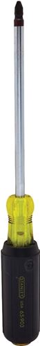 Stanley 65-903 Screwdriver, #3 Drive, Phillips Drive, 11 in OAL, 6 in L Shank, Vinyl Grip Handle