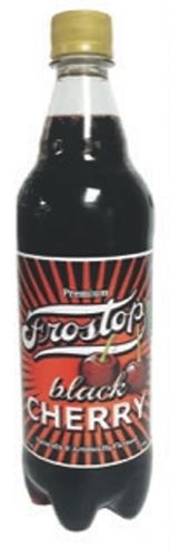 Frostop 512041 Soda, Black Cherry Cream Flavor, 24 oz Bottle, Pack of 24