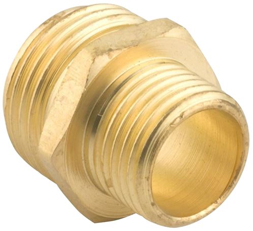 Gilmour 7MH5MP Hose Connector, 3/4 x 1/2 in, MNH x MNPT, Brass