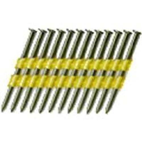 ProFIT 0616150 Framing Nail, 2-3/8 in L, 11-1/2 Gauge, Steel, Bright, Round Head, Smooth Shank, 5000/PK