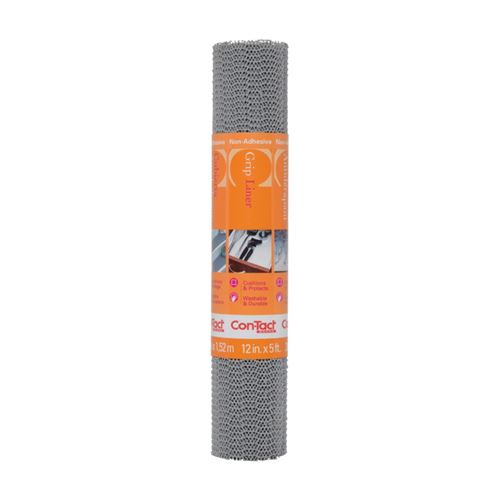 Con-Tact 12 In. x 5 Ft. Almond Non-Adhesive Shelf Liner 05F-C5T12