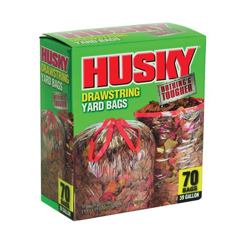 Buy Husky HC42WC032C Clean-Up Trash Bag, 42 gal Capacity